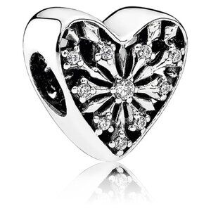 Pandora Heart of Winter Snowflake Charm